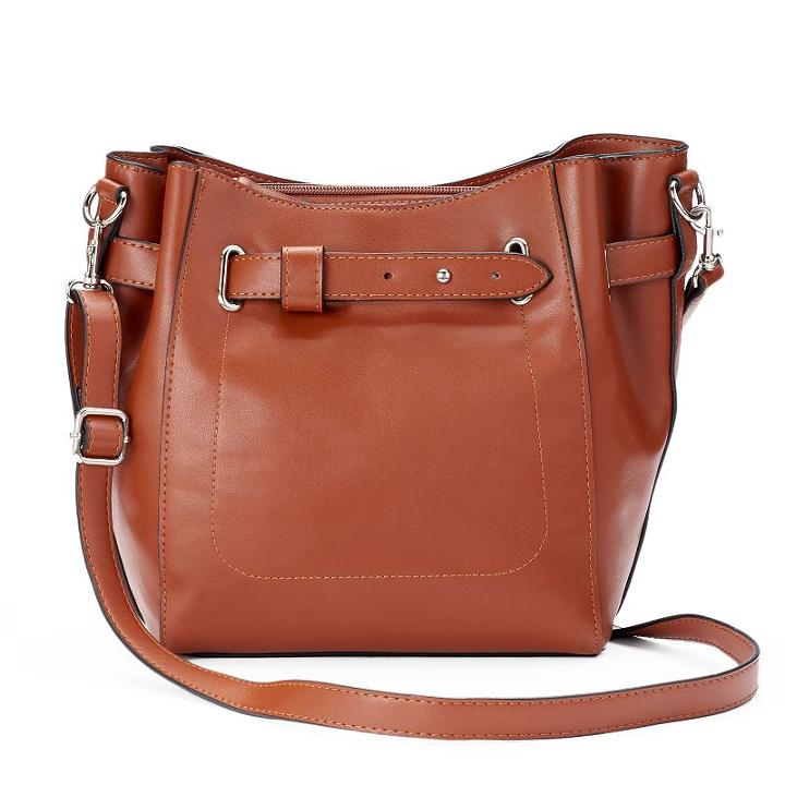 Mondani Keira Bucket Hobo, Women's, Brown Oth