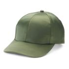Women's Mudd&reg; Shiny Satin Baseball Hat, Med Green