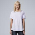 Women's Simply Vera Vera Wang Beaded Tee, Size: Xl, White