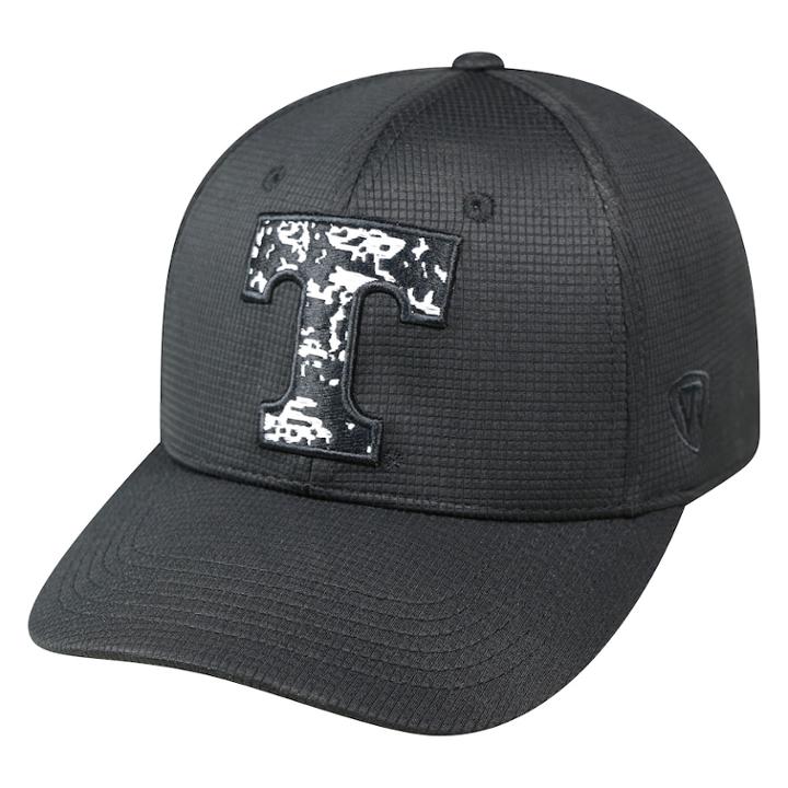 Adult Top Of The World Tennessee Volunteers Digi One-fit Cap, Men's, Black