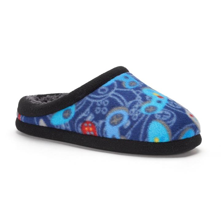 Boys 4-20 Climatesmart Game Time Clog Slippers, Size: 3/4, Dark Blue