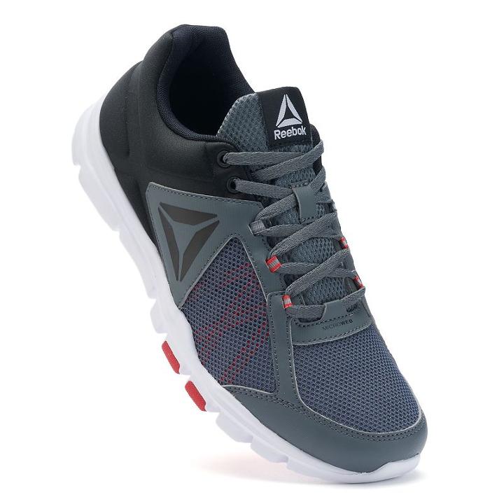 Reebok Yourflex Train Men's Training Shoes, Size: Medium (11), Grey