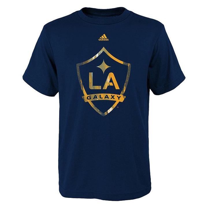 Boys 8-20 Adidas Los Angeles Galaxy War Paint Tee, Boy's, Size: S(8), Ovrfl Oth
