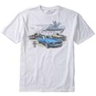 Big & Tall Newport Blue Mustang Tee, Men's, Size: 3xb, White Oth