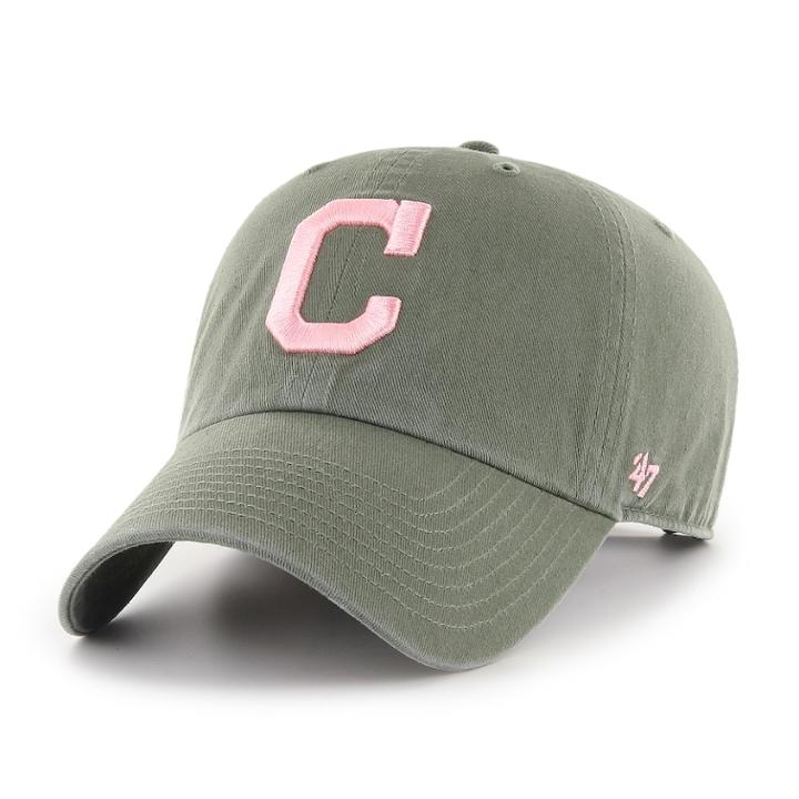 Adult '47 Brand Cleveland Indians Clean Up Hat, Women's, Green