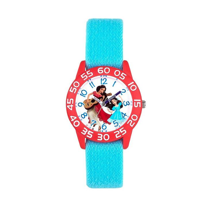 Disney's Elena Of Avalor Kids' Reversible Time Teacher Watch, Girl's, Blue
