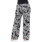 Plus Size White Mark Solid Palazzo Pants, Women's, Size: 2xl, Black