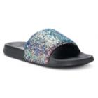 Women's Candie's&reg; Glitter Slide Sandals, Size: Small, Oxford