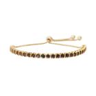 14k Gold Over Silver Mystic Fire Topaz S-link Lariat Bracelet, Women's, Size: 9, Multicolor