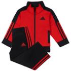 Boys 4-7x Adidas Tricot Jacket & Pants Set, Size: 5, Med Red