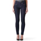 Women's Rock & Republic&reg; Kashmiere Midrise Skinny Jeans, Size: 2 T/l, Dark Blue