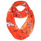 Forever Collectibles Denver Broncos Logo Infinity Scarf, Women's, Ovrfl Oth