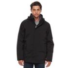 Men's Izod 3-in-1 Hooded Systems Jacket, Size: Xxl, Black