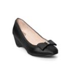 So&reg; Devora Girls' Dress Wedges, Size: 1, Black