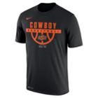 Men's Nike Oklahoma State Cowboys Dri-fit Basketball Tee, Size: Large, Brt Orange