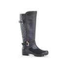 Henry Ferrera J Women's Water-resistant Zipper Rain Boots, Size: 6, Grey