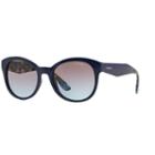 Vogue Vo2992s 53mm Round Gradient Sunglasses, Women's, Light Blue