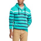 Big & Tall Chaps Classic-fit Striped Hoodie, Men's, Size: Xl Tall, Green