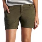 Women's Lee Essential Twill Shorts, Size: 6 Avg/reg, Green Oth