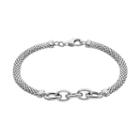 Sterling Silver Mesh Bracelet, Women's, Size: 7