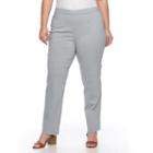 Plus Size Briggs Millennium Pull-on Pants, Women's, Size: 22 W, Light Grey