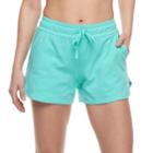 Women's Tek Gear&reg; Drawstring Shorts, Size: Xs Long, Turquoise/blue (turq/aqua)