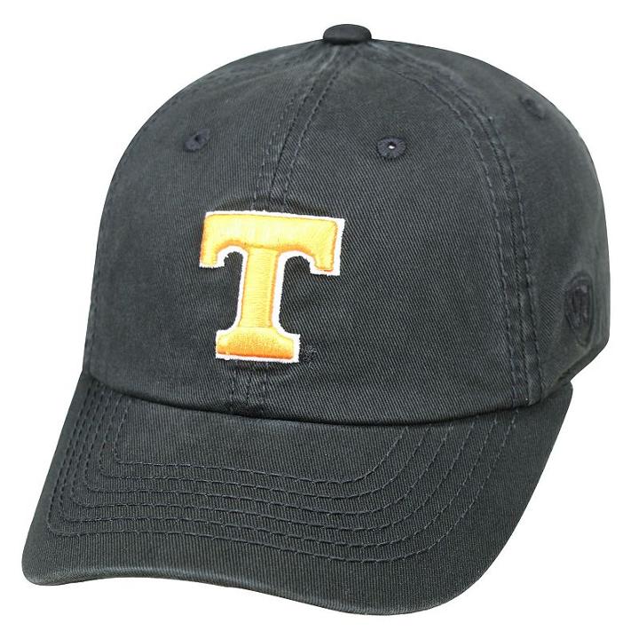 Youth Top Of The World Tennessee Volunteers Baseball Cap, Men's, Black