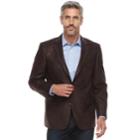 Big & Tall Jean-paul Germain Classic-fit Faux-leather Sport Coat, Men's, Size: 46 Port Sh, Brown