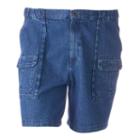 Big & Tall Croft & Barrow&reg; Side Elastic Cargo Shorts, Men's, Size: 52, Dark Blue