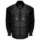 Men's Franchise Club Double Diamond Lambskin Leather Bomber Jacket, Size: Xxl, Black