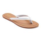 Sonoma Goods For Life&trade; Women's Casual Thong Flip-flops, Size: Small, Natural