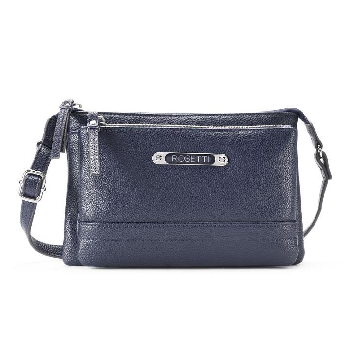 Rosetti Freida Double Entry Mini Crossbody Bag, Women's, Blue (navy)