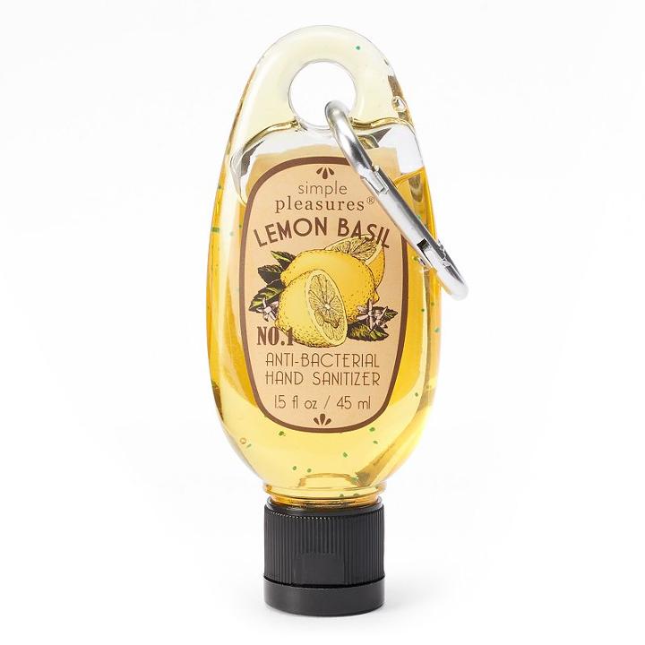 Simple Pleasures Lemon Basil Antibacterial Hand Sanitizer (f15)