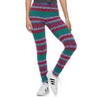 Juniors' It's Our Time Christmas Print Leggings, Teens, Size: Small, Dark Blue