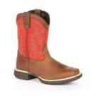 Lil Durango Stockman Kids Western Boots, Kids Unisex, Size: 6, Brown