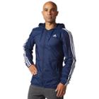 Big & Tall Adidas Essential Windbreaker Jacket, Men's, Size: Xxl Tall, Blue (navy)
