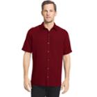 Big & Tall Van Heusen Classic-fit Dobby Button-down Shirt, Men's, Size: L Tall, Red