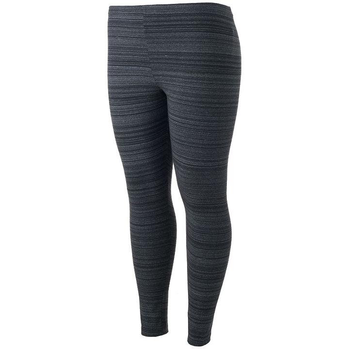 Juniors' Plus Size So&reg; Long Leggings, Teens, Size: 2xl, Oxford