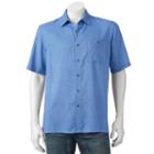 Big & Tall Batik Bay Classic-fit Tropical Button-down Shirt, Men's, Size: Xxl Tall, Dark Blue