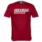 Men's Arkansas Razorbacks Complex Tee, Size: Small, Dark Red