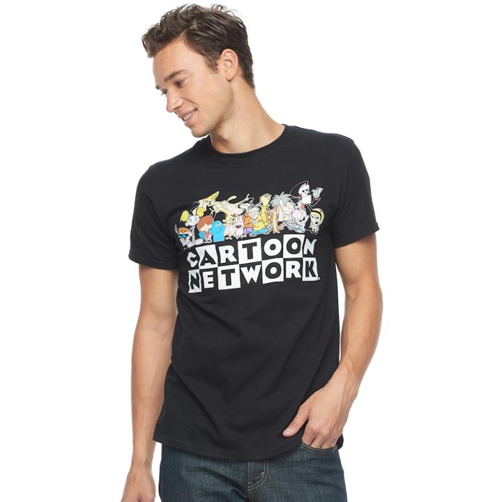 Men's Cartoon Network Tee, Size: Small, Black