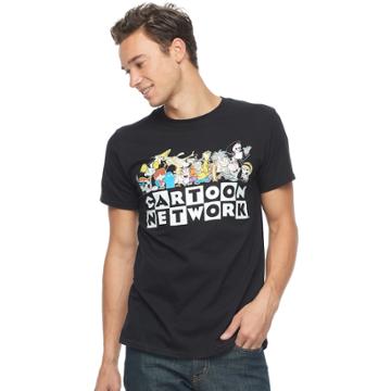 Men's Cartoon Network Tee, Size: Small, Black