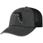 Adult Top Of The World Miami Hurricanes Land Vintage-washed Cap, Men's, Black