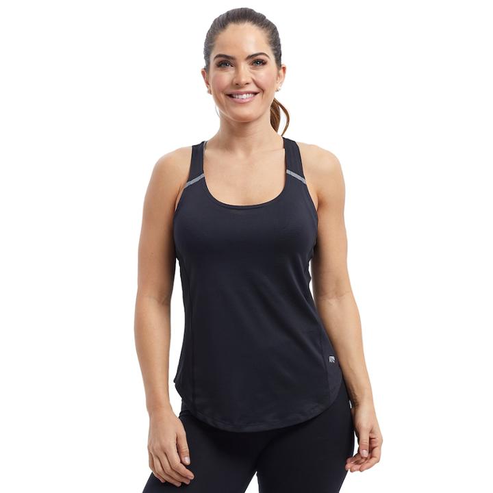 Women's Marika Infinity Racerback Tank, Size: Small, Black
