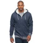 Big & Tall Sonoma Goods For Life&trade; Regular-fit Sherpa-lined Hoodie, Men's, Size: 3xl Tall, Dark Blue