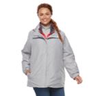Plus Size Zeroxposur Piper 3-in-1 Systems Jacket, Women's, Size: 1xl, Med Grey