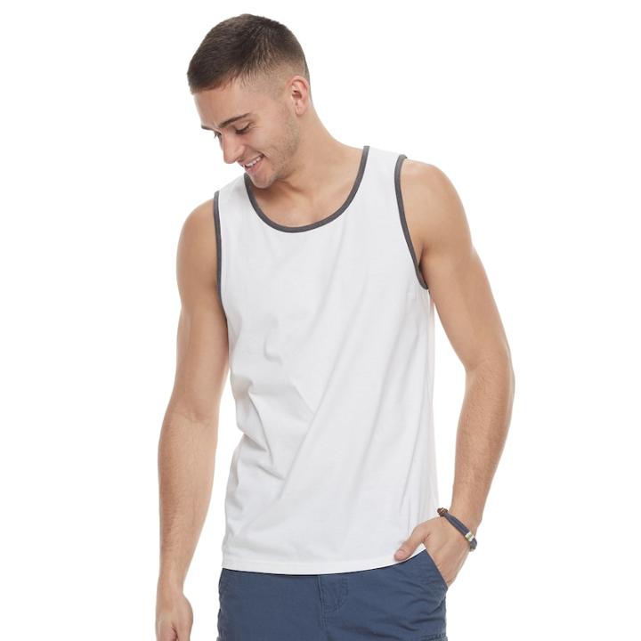 Men's Urban Pipeline Ultimate Tank Top, Size: Medium, White