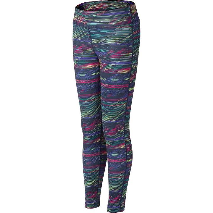 Girls 7-16 New Balance Fashion Printed Performance Leggings, Girl's, Size: Medium, Grey Other