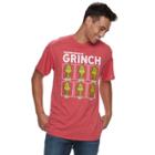 Men's Grinch Tee, Size: Small, Med Pink