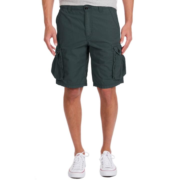Men's Unionbay Havana Cargo Shorts, Size: 32, Green
